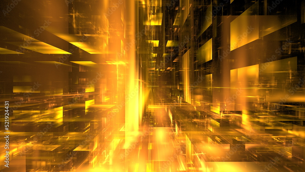 Poster digital cloud computing, information transfer. abstract technology big data background concept. moti