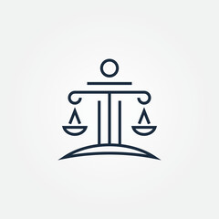 law. legal. firm. attorney logo