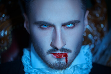 horrifying male vampire