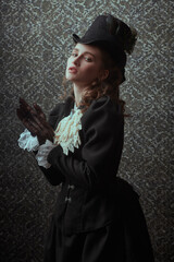 elegant victorian lady