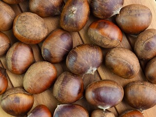 유기농 가을 밤, 견과류
