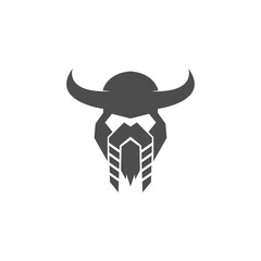 Viking icon logo design
