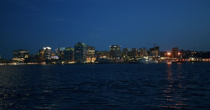 Halifax Skyline at night