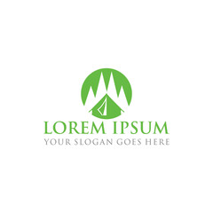 camping logo , adventure logo vector