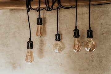 vintage incandescent lamps