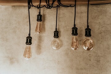 vintage incandescent lamps