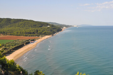 Southern Italian beach