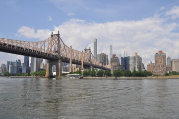 Obraz premium Queensboro bridge in New York