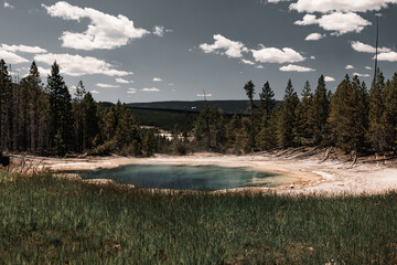 Hot Spring in Yellowstone National Park