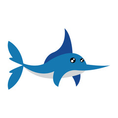wild swordfish sealife animal