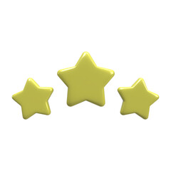 star illustration with transparent background
