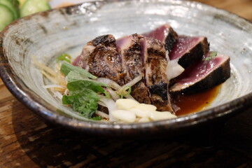 カツオのたたき