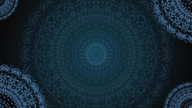 Abstract Mandala Footage