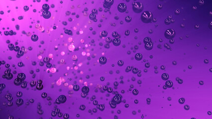 abstract background in purple tones in the form of bubbles