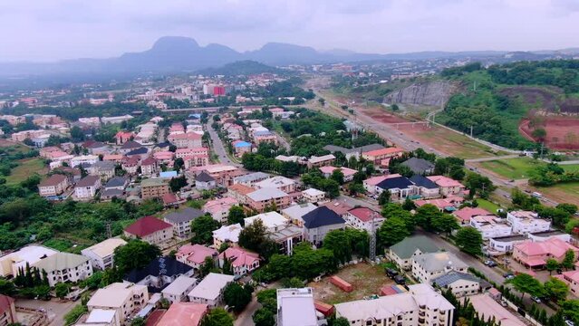 Shot of Abuja Nigeria, federal capital territory