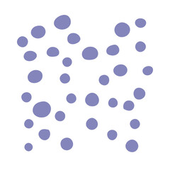 Abstract composition, minimalist printable template, .organic form