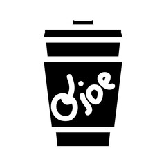 coffee cherry syrup glyph icon vector. coffee cherry syrup sign. isolated symbol illustration