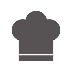 Bakery chef cap icon for your design.