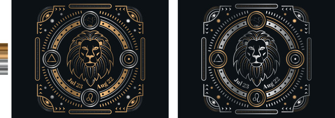 Astrology zodiac sign LEO