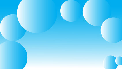 vector blue background with white gradation, there is a circle.