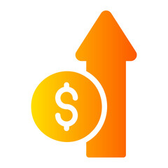 Revenue gradient icon