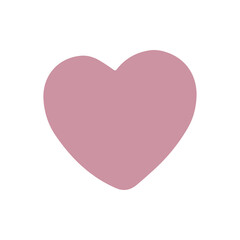 Heart icon in trendy flat style isolated on background. 
Social media icon. Instagram. Heart shape. Like icon. Vector illustration.