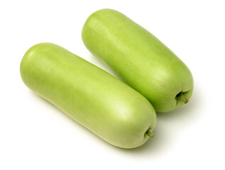 Lagenaria siceraria isolated on white background