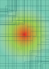 Minimal Minimal Geometric Vector Poster Design with Lines and Gradient Colorful Circles. Collection of Abstract Backgrounds for Covers, Flyers, Templates, Booklets, Cards, Brochures, Branding, etc.