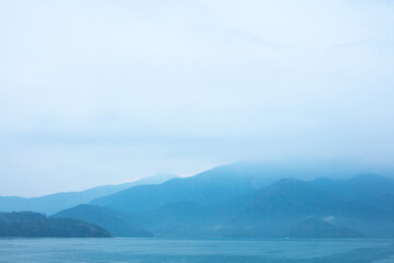 landscape with clouds