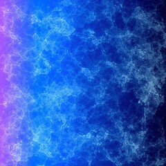 Random white splashes, abstract texture in a blue gradient background.
