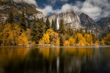 Autumn Yosemite Falls, California