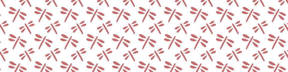 トンボ柄の背景グラフィック素材 © alomana