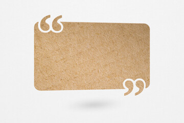 For customer reviews and product testimonials, report, presentation, grunge cardboard paper cut...