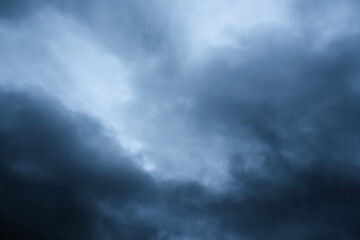 Sky and lots of clouds