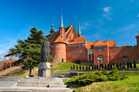 Frombork Cathedral in Frombork, Warmian-Masurian Voivodeship, Poland.