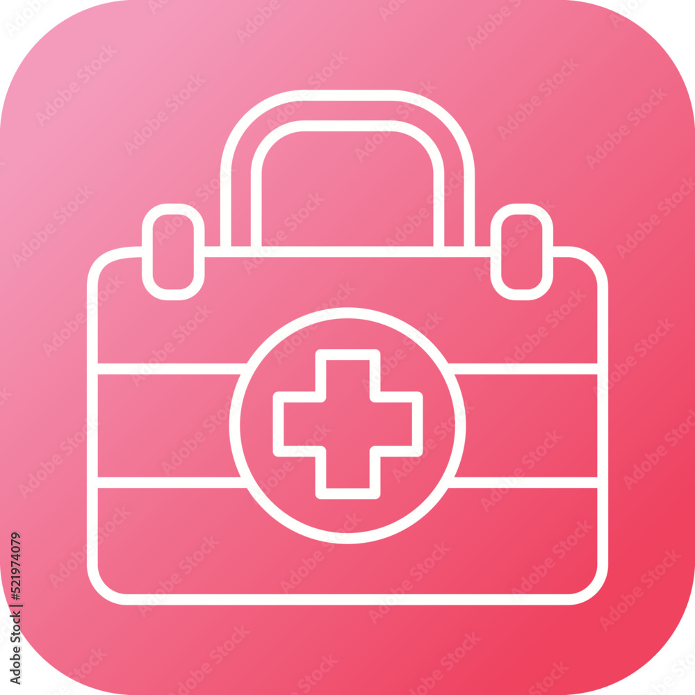 Wall mural First Aid Kit Icon