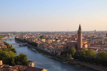 Fototapeta premium Panorama of Verona