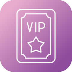 Vip Pass Icon
