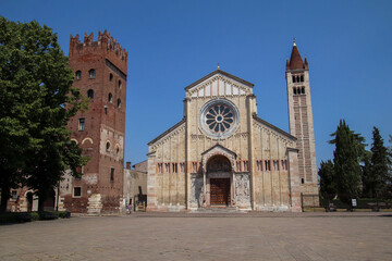 Fototapeta premium Basilica di San Zeno Maggiore