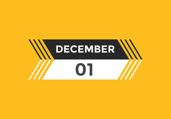 december 2 calendar reminder. 2st december daily calendar icon template. Calendar 2st december icon Design template. Vector illustration
