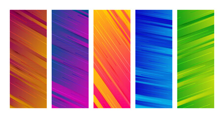 Dynamic background with diagonal lines
