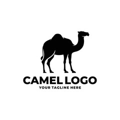 Camel logo design vector illustration