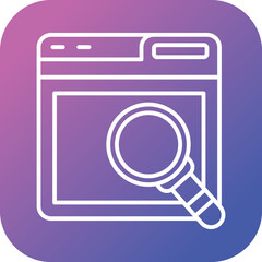 Web Search Icon