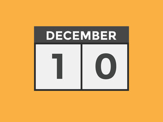 december 11 calendar reminder. 11th december daily calendar icon template. Calendar 11th december icon Design template. Vector illustration