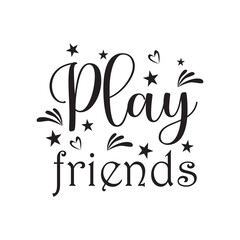playmate poster decoration quote design