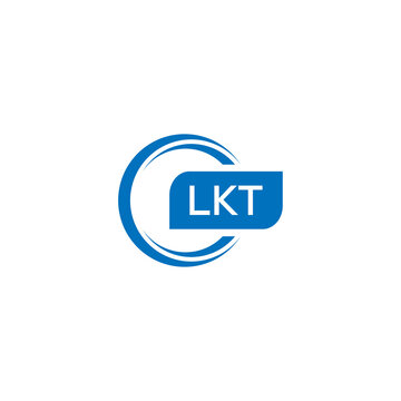 LKT letter design for logo and icon.LKT typography for technology, business and real estate brand.LKT monogram logo.vector illustration.