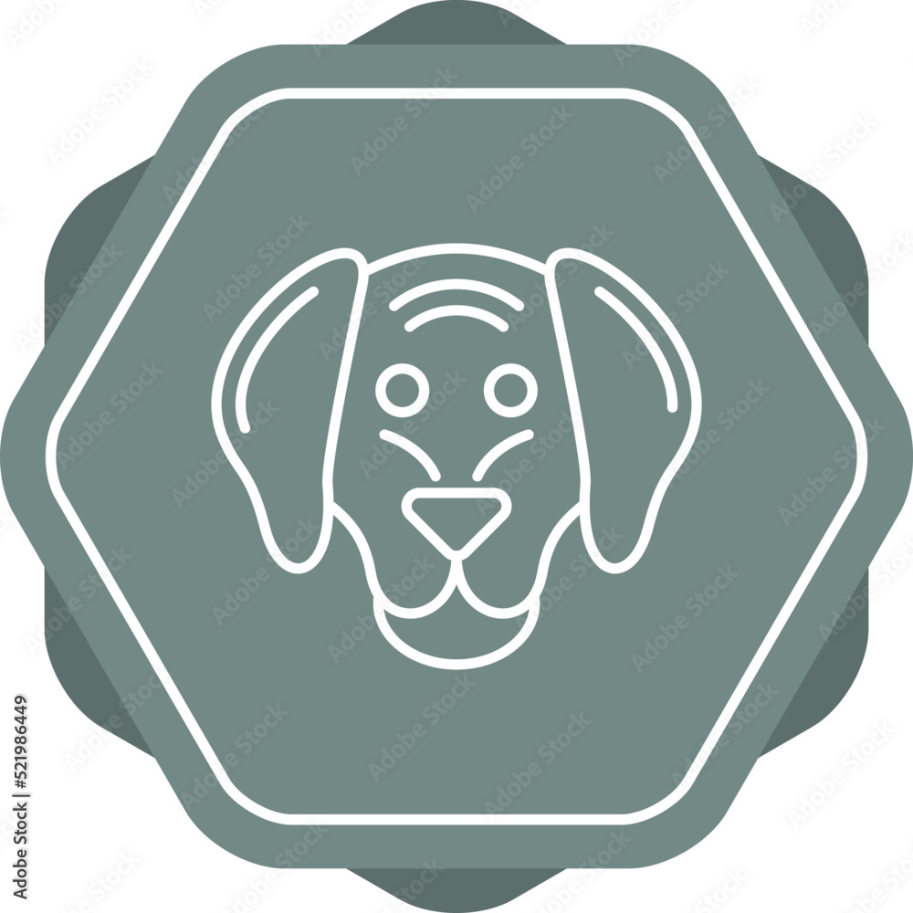 Poster dog icon