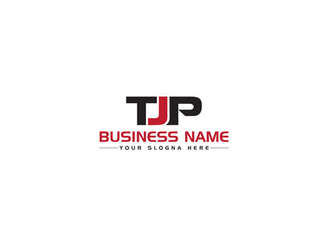Creative TJP Logo Letter Vector, Colorful TJ Logo Icon Design For Any type of beautiful Business