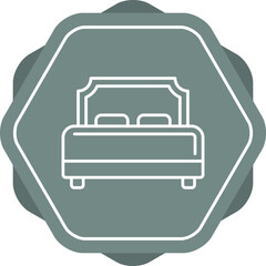 Hotel Bed Icon