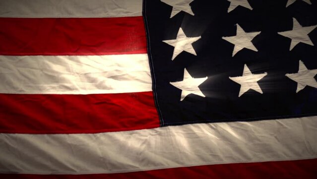 United States of America flag vintage style 